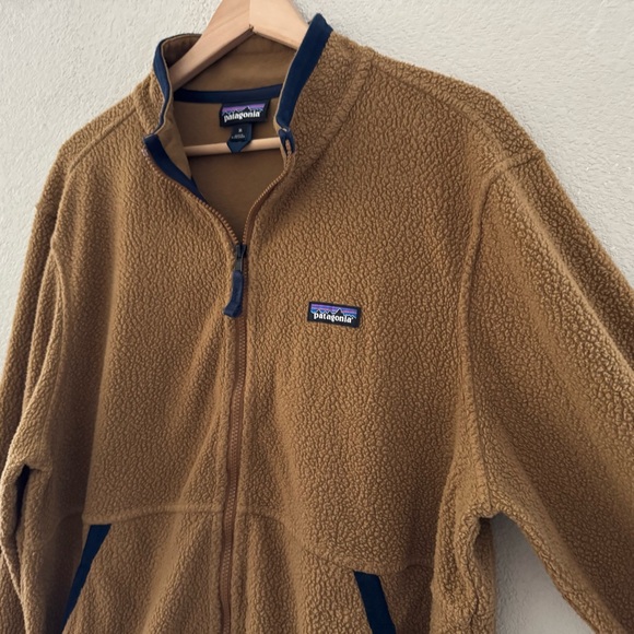 Patagonia Mens Searling Fleece Jacket XL Full Zip Brown Plush Athleisure Outdoor - Picture 7 of 12